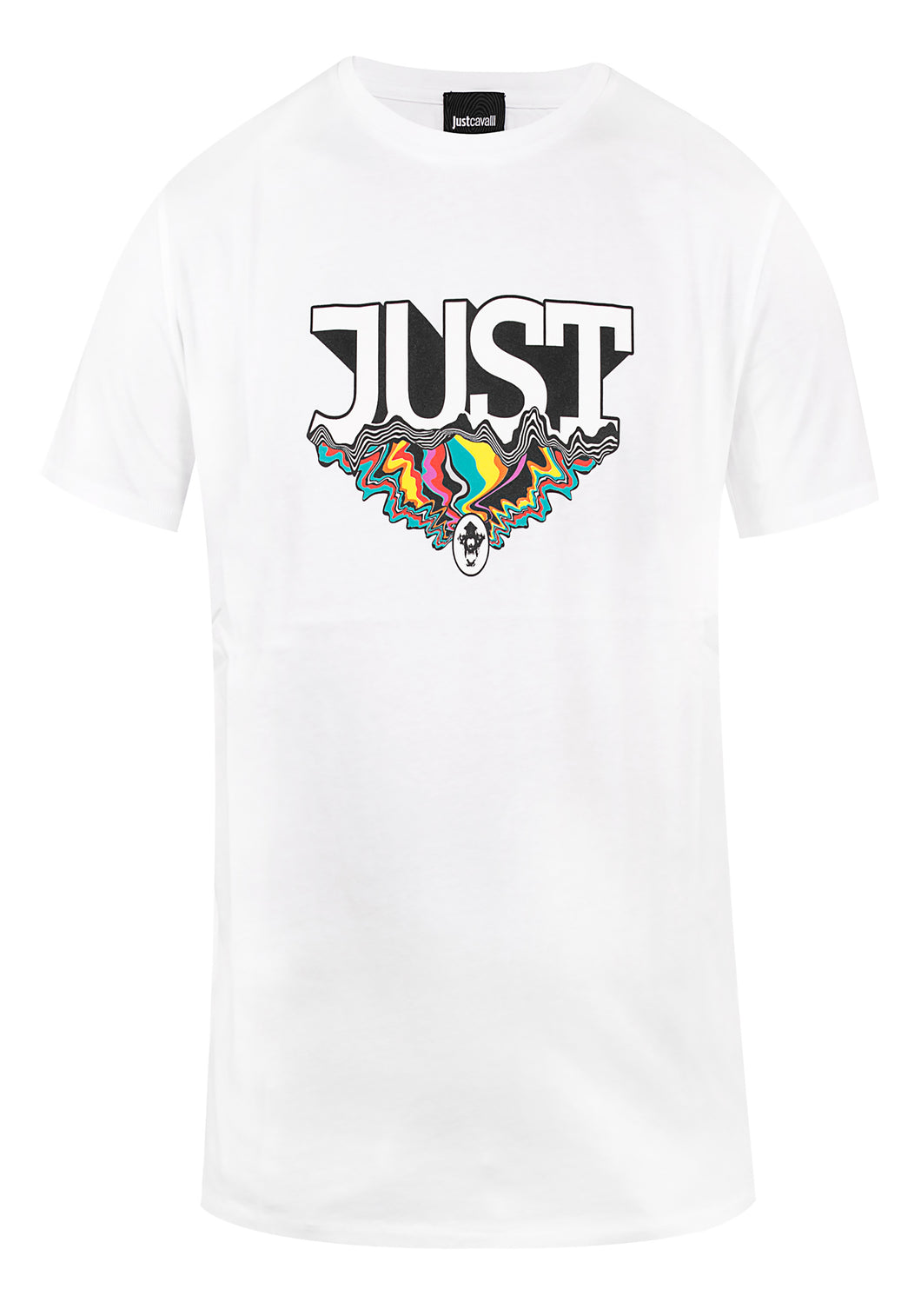 Just Cavalli Herren T-Shirt | Shirt mit Front-Print 
