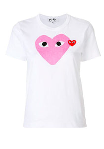 COMME DES GARCONS PLAY Damen T-Shirt | Shirt Big Heart Logo | P1T105