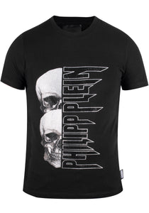 Philipp Plein Herren T-Shirt | S19 CMTK3036 PJY00N02 | SS SKULL