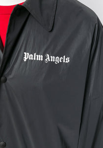 Palm Angels Herren Jacket | Made in Italy & Windbreaker | Logoed shell jacket