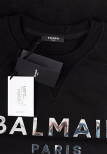 Balmain Herren Sweatshirt | Front Print &  | Logo Printed