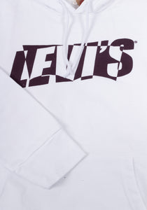 Levi's Herren Hoodie | Kapuzenpullover mit Frontlogo  | Logo Blurred