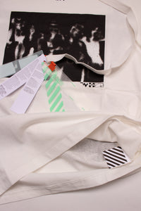 Off-White Herren T-Shirt | Shirt mit Front-Print & Back-Design im Graffiti-Look | SPRAY PAINTING