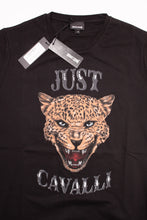 Lade das Bild in den Galerie-Viewer, Just Cavalli Herren T-Shirt | Shirt mit Animal- und Just Cavalli Print | S01GC0419
