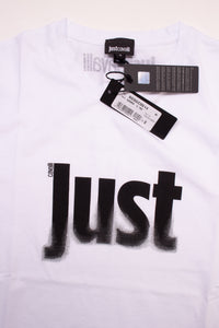Just Cavalli Herren T-Shirt | Shirt mit Front-Print | S03GC0514