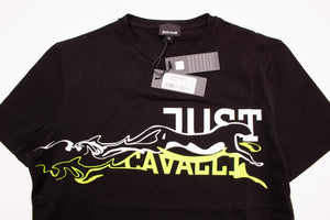 Just Cavalli Herren T-Shirt | Shirt mit Animal-Print | S03GC0555