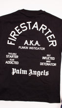 Lade das Bild in den Galerie-Viewer, Palm Angels Herren T-Shirt | Shirt mit Front- &amp; Back-Prints | Burning Skeleton PMAA001R20413034
