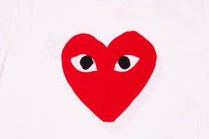 COMME DES GARCONS PLAY Damen T-Shirt | Shirt mit Big Heart Logo | P1T221