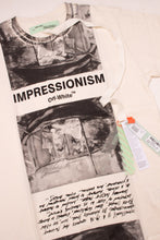 Lade das Bild in den Galerie-Viewer, Off-White Herren T-Shirt | News Paper | mit Front- und Back-Print
