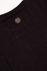 Herren Philipp Plein Shirt | T-Shirt mit Frontprint und hochwertigen Details | P19CMTK3336PJY002N