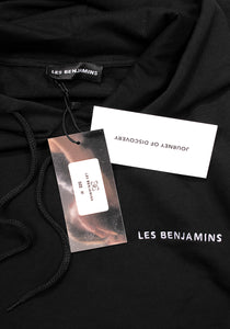 Les Benjamins Herren Hoodie | Stickerei auf Vorder- sowie Rückseite & Klassisches Design | Classic Hoodie