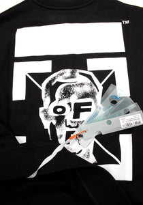 Off White Herren Sweatshirt | Designer Style ID: OMBA 025E20FLE0091001 | Masked Face
