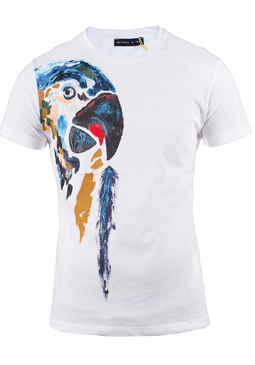 Etro Herren T-Shirt | Papagei-Print & Made in Italy | 1Y02071200990
