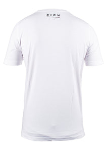 John Richmond Herren T-Shirt | Strass-Applikation & Hochwertiges Baumwollmaterial | Shattered