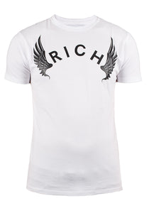 John Richmond Herren T-Shirt | Front-Print & Hochwertiges Baumwollmaterial | RMA18002TS