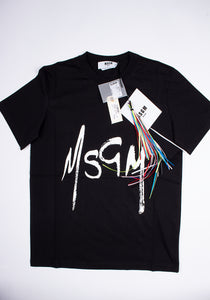 MSGM Damen T-Shirt | Front-Print & Spring / Summer 2020 | 2841MDM74