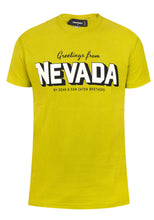 Lade das Bild in den Galerie-Viewer, Dsquared2 Herren T-Shirt | Frontprint &amp; Stretchmaterial | Nevada
