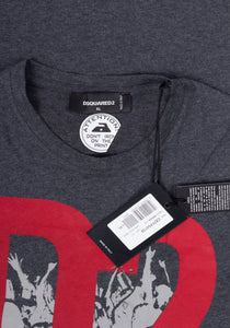 Dsquared2 Herren T-Shirt | Shirt mit Logo-Print &Schriftzug | Partyes since 1964 C87FP04735