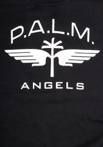 Palm Angels Herren Sweatshirt | Palm Angels Herren Sweatshirt Military Wings Crew