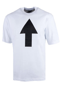 Balenciaga Herren T-Shirt | EXTREME OVERSIZED ARROW TEE