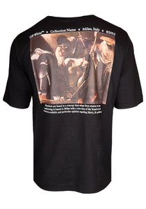 Off White Herren T-Shirt | Caravaggio Crowning Shirt