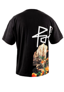 Palm Angels Herren T-Shirt | DESERT SKULL OVER TEE