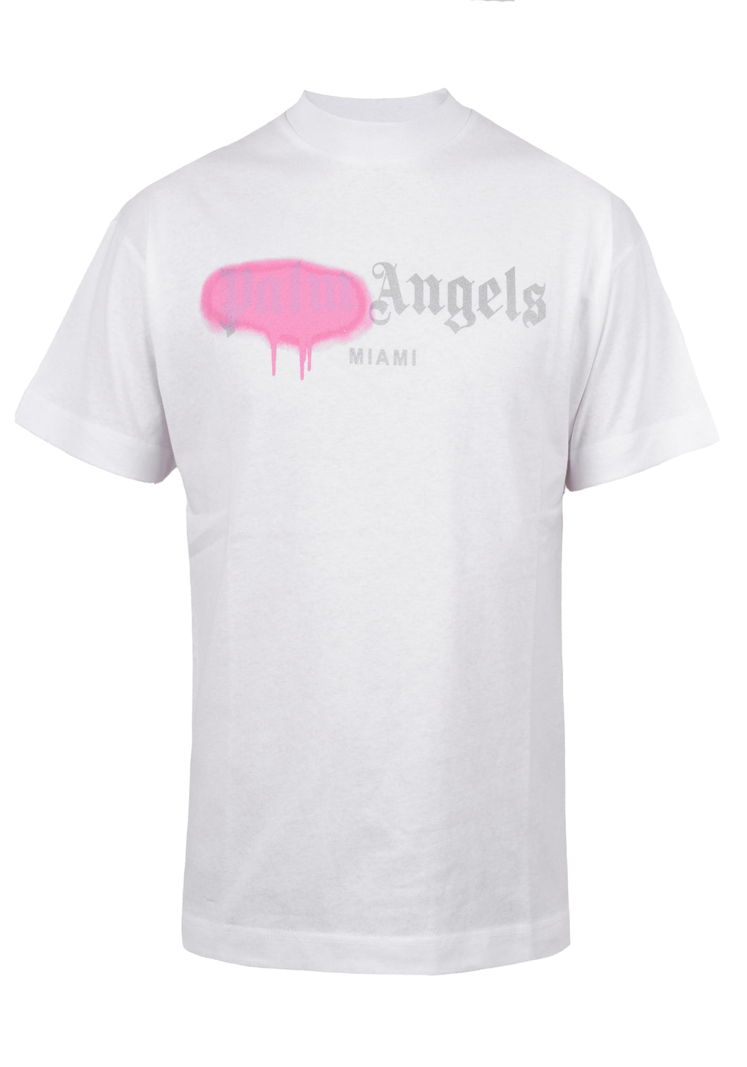 Palm Angels Herren T-Shirt | MIAMI SPRAYED LOGO TEE