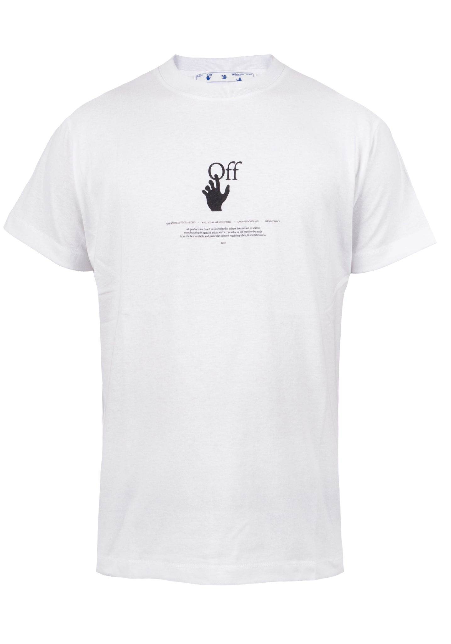 OVER HIGH T-Shirt RISE WHITE | – White GRAFF Herren S/S Off