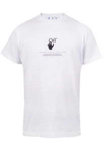 Off White Herren T-Shirt | GRAFF S/S OVER WHITE HIGH RISE