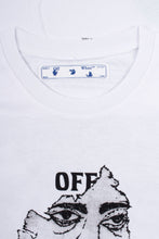Lade das Bild in den Galerie-Viewer, Off White Herren T-Shirt | OMAA027F20FAB0150110 | Gazer S/S Slim Tee White Black
