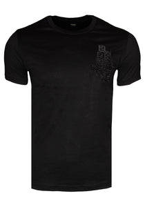 FENDI Herren T-Shirt | LOGO LUXURY L.J. NERO TEE
