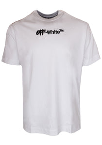 OFF white Herren T-Shirt | SPRAY HELVETICA LOGO TEE