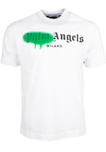 Lade das Bild in den Galerie-Viewer, Palm Angels Herren T-Shirt | MILANO SPRAYED PMAA001C99JER0061055 TEA

