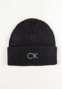 Calvin Klein  Beanie | Grobstrick Mütze mit Logo