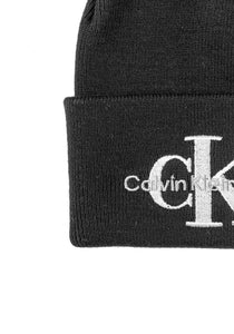 Calvin Klein  Beanie | Feinstrick Mütze mit Logo