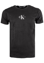 Lade das Bild in den Galerie-Viewer, Calvin Klein Herren T-Shirt | Black big logo TEA
