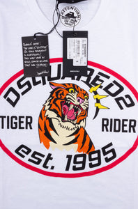 Dsquared2 Herren T-Shirt | UOMO T-SHIRT TIGER RIDER