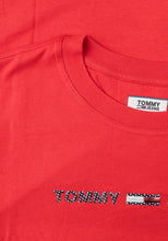Lade das Bild in den Galerie-Viewer, Tommy Hilfiger Herren T-Shirt | Tommy Jeans Frontprint TEA
