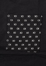 Lade das Bild in den Galerie-Viewer, Calvin Klein Damen T-Shirt | Black multi logo TEA
