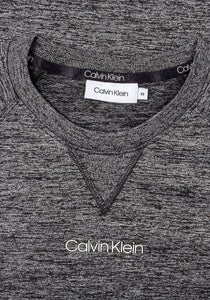 Calvin Klein Damen T-Shirt | Dark Grey Melange Tea