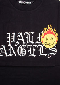 Palm Angels Herren T-Shirt | BURNING HEAD LOGO