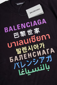 Balenciaga Herren T-Shirt | Languages Tee