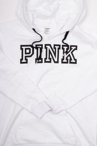 Victoria Secret Pink Damen Hoodie | PINK WHITE