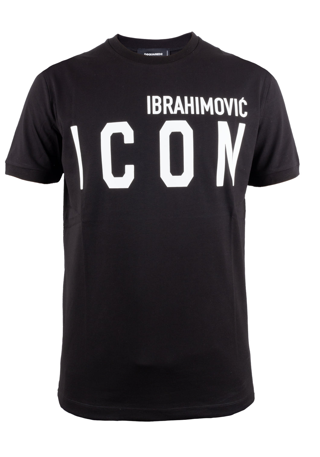 Dsquared2 Herren T-Shirt | Black Ibrahimovic Edition ICON