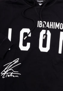 Dsquared2 Herren Hoodie | Sweatshirt Black Ibrahimovic Edition ICON Hood