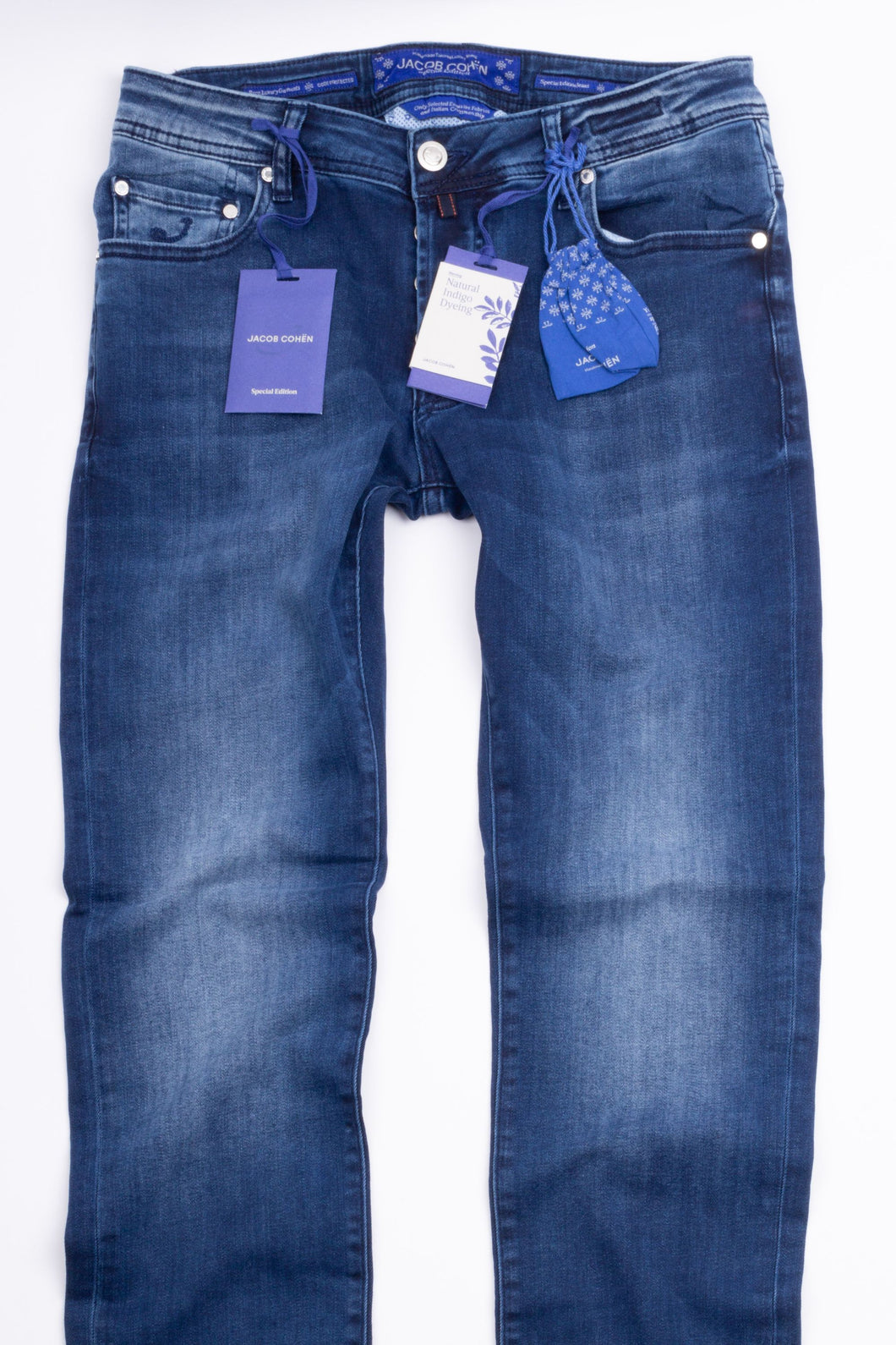 Jacob Cohen Herren Jeans | 00979W3-5101 / Blue | Faded Cotton Jeans Purple