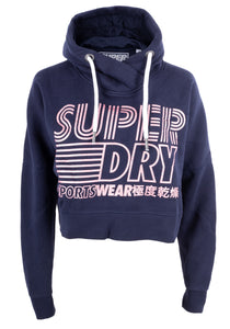 Superdry Damen Hoodie | Short Sportswear