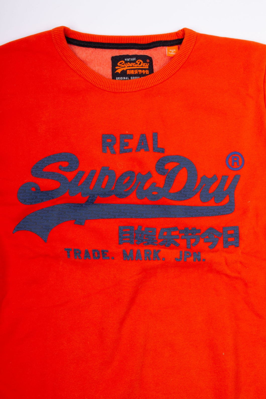 Superdry Herren Sweatshirt | Superdry ClassicPrint Orange