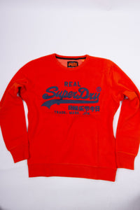 Superdry Herren Sweatshirt | Superdry ClassicPrint Orange