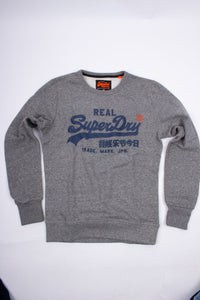 Superdry Herren Sweatshirt | Superdry ClassicPrint Grey